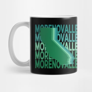 Moreno Valley California Green Repeat Mug